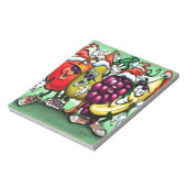 Fruitkerstfeest Notitieblok (Gedraaid)