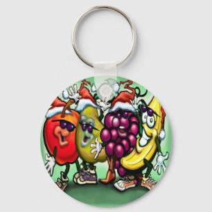Fruitkerstfeest Sleutelhanger
