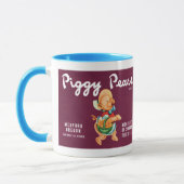 fruitkratelkunst met gekleurde peren mok (Links)