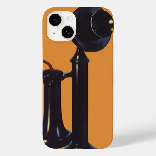  fruitkratelkunst, oude gefasseerde telefoon Case-Mate iPhone case (Achterkant)