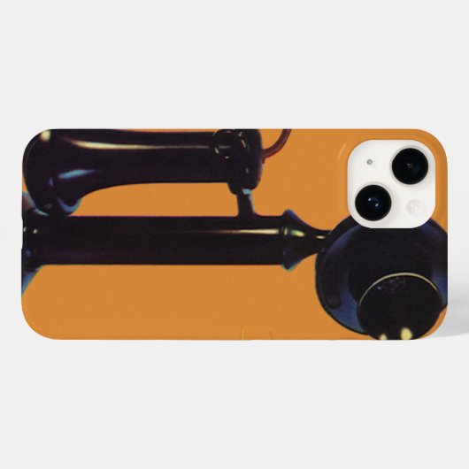  fruitkratelkunst, oude gefasseerde telefoon Case-Mate iPhone case (Achterkant (horizontaal))