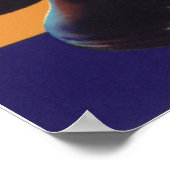  fruitkratelkunst, oude gefasseerde telefoon poster (Hoek)