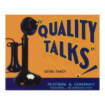  fruitkratelkunst, oude gefasseerde telefoon