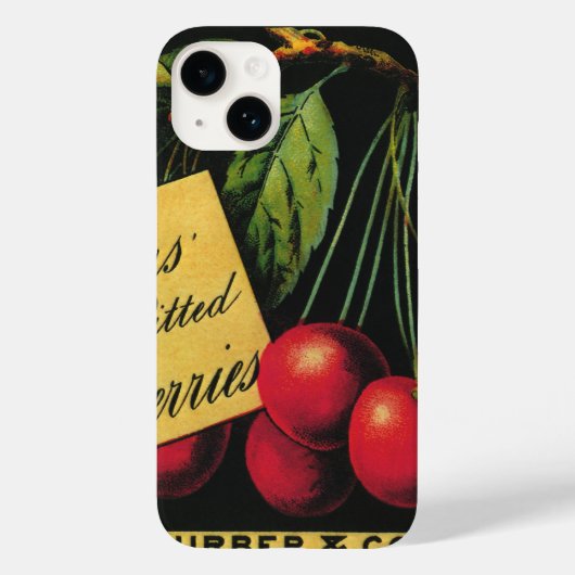  fruitkratelkunst, Thurber Cherries Case-Mate iPhone Case (Achterkant)