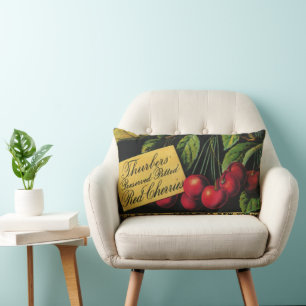 fruitkratelkunst, Thurber Cherries Kussen