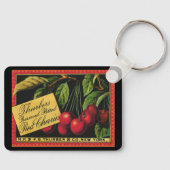  fruitkratelkunst, Thurber Cherries Sleutelhanger (Voorkant)