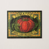  fruitkratelkunst, Wayne Co Tomaten Legpuzzel (Horizontaal)