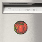  fruitkratelkunst, Wayne Co Tomaten Magneet (Insitu (Vaatwasser))