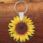  fruitkrattenlabel Art Orangedale Sunflower Sleutelhanger (Voorkant)