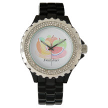 Fruitliefhebber horloge