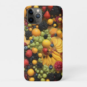 Fruitliefhebbers verrukken kleurrijke schotel, iPhone 11 pro hoesje