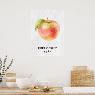fruitmarktappel poster
