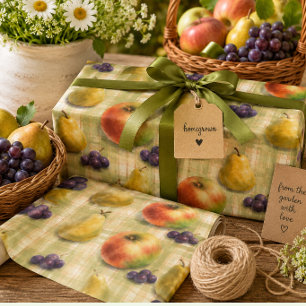 Fruitpatroon Cadeaupapier Rol
