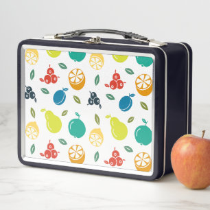 Fruitpatroon, Plum, Sinaasappel, Citroen, Pear, Ap