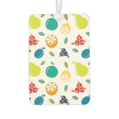 Fruitpatroon, Plum, Sinaasappel, Citroen, Pear, Ap Luchtverfrisser (Achterkant)