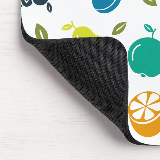 Fruitpatroon, Plum, Sinaasappel, Citroen, Pear, Ap Muismat (Hoek)