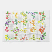 Fruits and Veggies - Calendar 2021 Theedoek (Horizontaal)