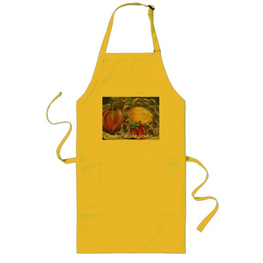 Fruits apron lang schort (Voorkant)
