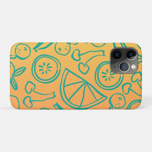 Fruits Case-Mate iPhone Case (Achterkant (horizontaal))