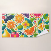 Fruits colorés (Serviette de bain)