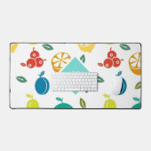 Fruits colorés mignons Monogramme Motif (Clavier et souris)