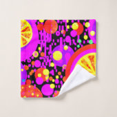 Fruits colorés Motif (Gant de toilette)