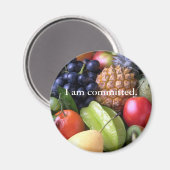 Fruits Commitment Magnet Magneet (Voorkant / Achterkant)