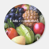 Fruits Commitment Magnet Magneet (Voorkant)