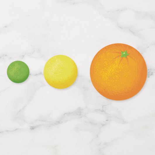 Fruits d'agrumes Confetti (Devant)