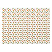 Fruits d'ananas sur nappes blanches (Devant (Horizontal))