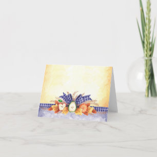 Fruits d'automne - Carte de note