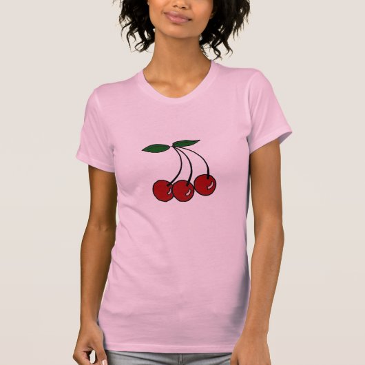 Fruits de cerises du T-shirt d'esprit (Devant)