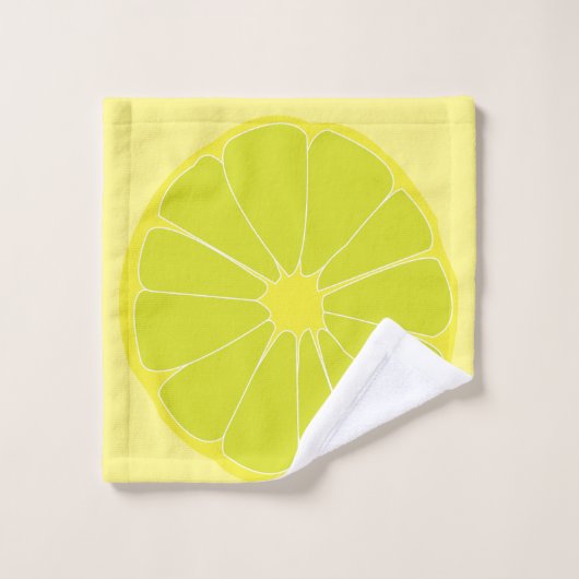 Fruits de chaux (Gant de toilette)