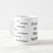 Fruits de l'esprit Café Mug (Devant gauche)