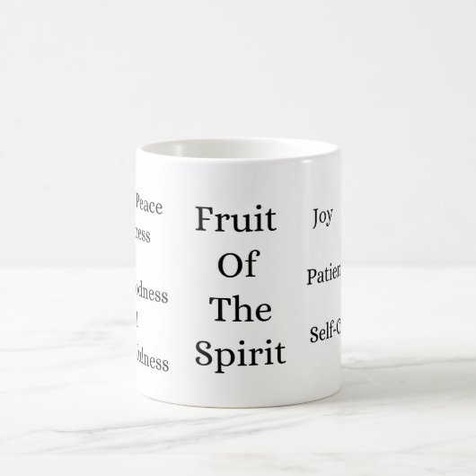 Fruits de l'esprit Café Mug (Centre)