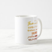 Fruits de l'Esprit Café Mug (Devant droit)