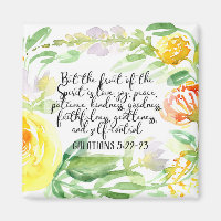 Fruits de l'esprit | Christian Art Magnet