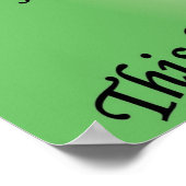 Fruits de l'Esprit Poster Décor du Mur Religieux (Coin)