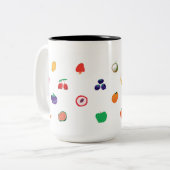 Fruits de Mug avec différentes couleurs et différe (Devant gauche)