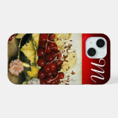 FRUITS DE SAISON / CERISES ET ŒILLETS Monogramme (Verso Horizontal)