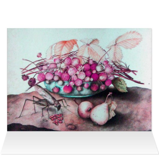 FRUITS DE SAISON /FRAISES ET PEARS (Intérieur Horizontal (Haut))