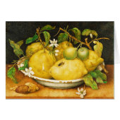 FRUITS DE SAISON LÉMONS ET FLEURS BLANCHES (Devant horizontal)