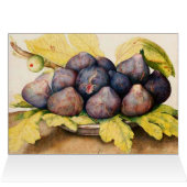 FRUITS DE SAISON / PLAQUE AUX FIGUES ET FEUILLES V (Intérieur Horizontal (Haut))