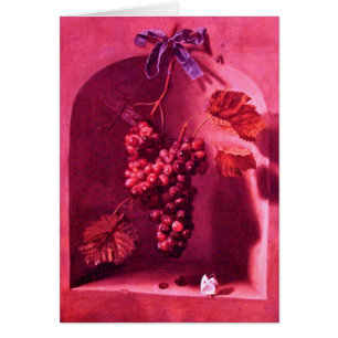 FRUITS DE SAISON -PROSPÉRITÉ brun fuchsia rose rou