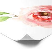 Fruits d'été et verdure Baby shower Affiche de bie (Coin)