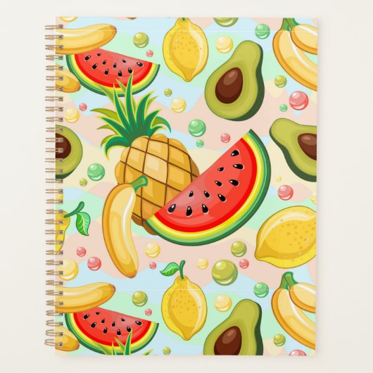 Fruits d'été frais Motif (Devant)