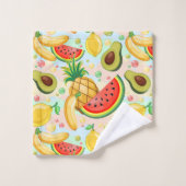Fruits d'été frais Motif (Gant de toilette)