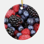 Fruits d'été Ornement de Noël (Devant)