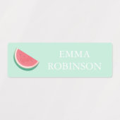 Fruits École maternelle Garderie Étiquette étanche (Design 1)