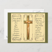 Fruits Et Cadeaux Du Saint-Esprit Carte Postale (Devant / Derrière)